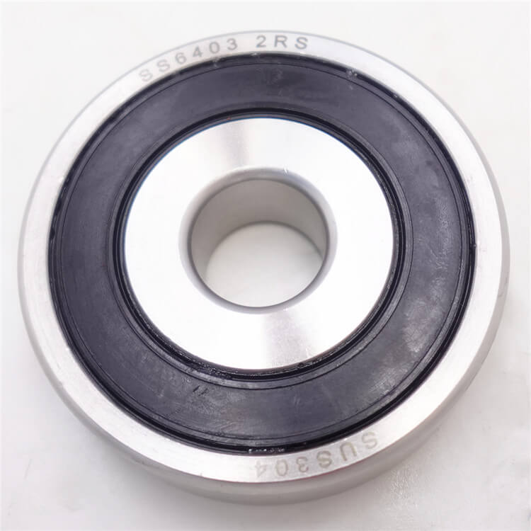 6403 bearing SS304 stainless steel deep groove ball bearing