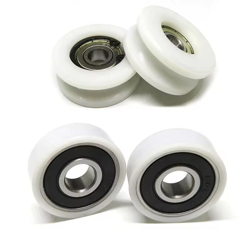 customized U groove nylon pulley wheels