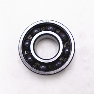 Hybrid ceramic bearing 6203 Si3N4 ball stainless steel rings