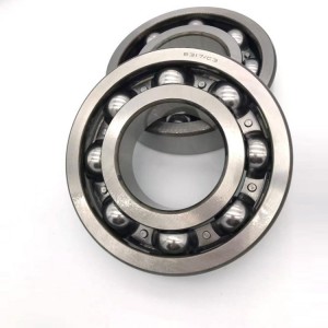 Open type deep groove ball bearing 6317 without seal